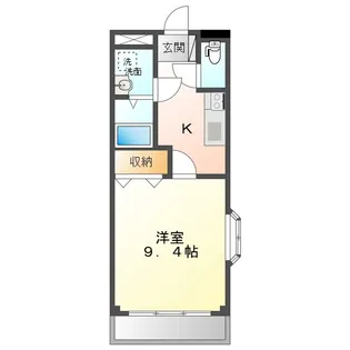メゾンアムールII【2階】の間取り