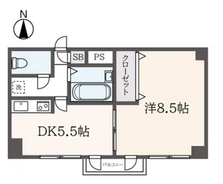 エル・コモンズ【3階】の間取り