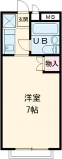 ブロッカム8【2階】の間取り