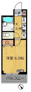 メゾン都築【3階】の間取り