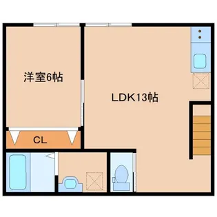 BestーStyle大在北【2階】の間取り