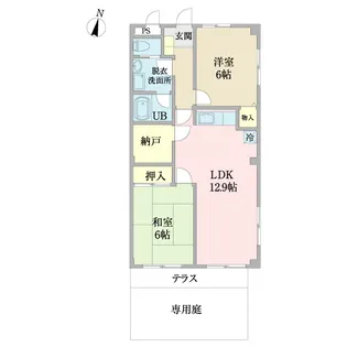 グレース【1階】の間取り
