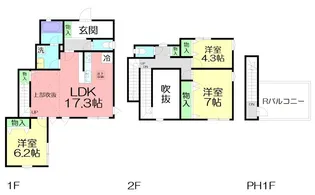 東海岸南ヒルズの間取り