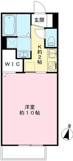 ハイツ広葉杉 II【1階】の間取り