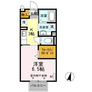 よろづや5【1階】の間取り