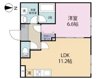 HW.HILLS綾瀬【2階】の間取り