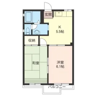 サンクレスト壱番館【2階】の間取り