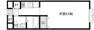 Cavallo駒場(カヴァロコマバ)【3階】の間取り