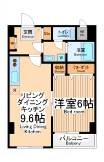 トップヒル【2階】の間取り