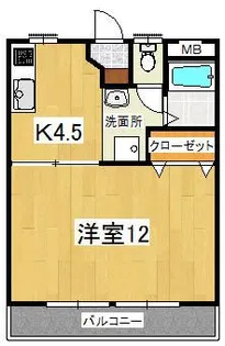 Contrail【2階】の間取り