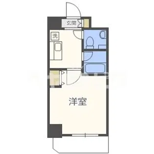 ロジェ今福鶴見【7階】の間取り