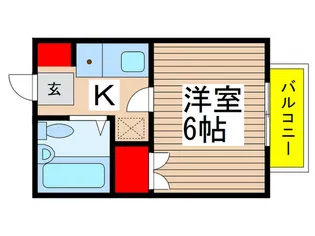 αNEXTヴェルデ【2階】の間取り