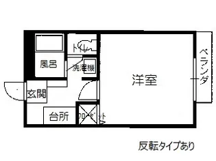 ジュネスアリマサ【2階】の間取り