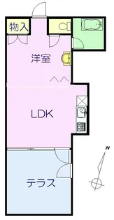 ヘンリーハイツ【3階】の間取り
