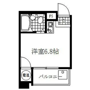 ハートイン豊岡通【3階】の間取り