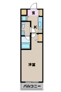 カスタリア蔵前【13階】の間取り