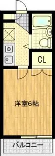 WOODBELLII【2階】の間取り
