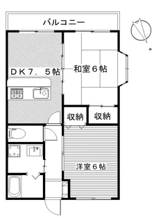 ドルチェテラス【1階】の間取り