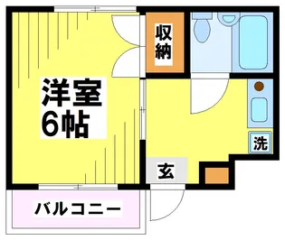東京都調布市深大寺元町1【マンション】の間取り