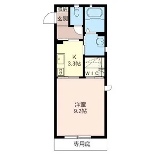 プレシャス【1階】の間取り