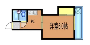 第二三菱荘【2階】の間取り