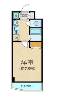 プレサンス新宿御苑前アルティメット【2階】の間取り