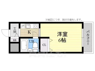 オレンジハイツ【2階】の間取り