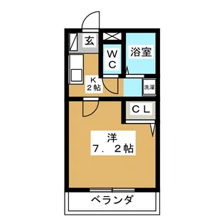 POP AKAIKE【2階】の間取り