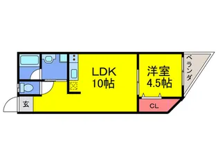 リブ・リニエンス【3階】の間取り