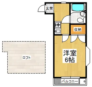 ヨーロピアンくみの木【1階】の間取り