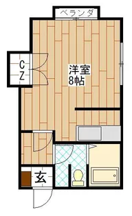 グリーンハイツ【1階】の間取り