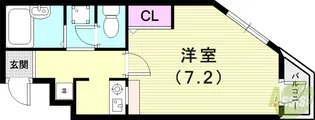 パルク王子ビル【3階】の間取り