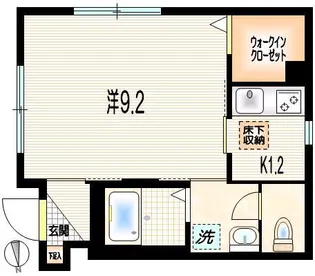 MAULOA GARDEN【1階】の間取り