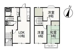 岡山県岡山市南区妹尾【一戸建】の間取り
