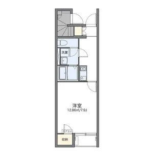 レオネクスト清心【1階】の間取り