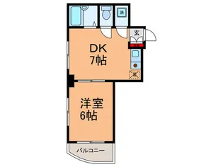 ミハママンション【4階】の間取り