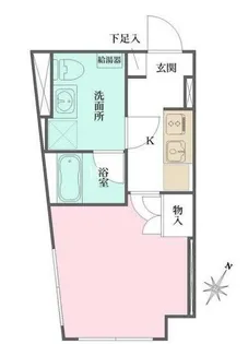 Fika大井町【2階】の間取り