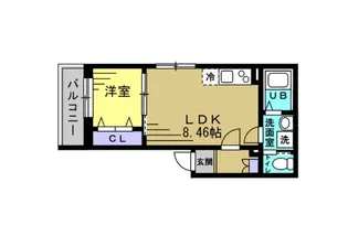 LD八千代中央【2階】の間取り
