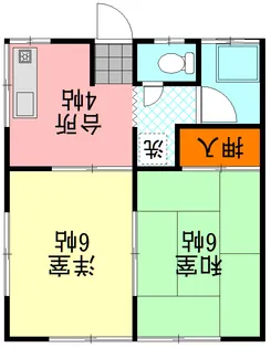 和久井コーポ【2階】の間取り