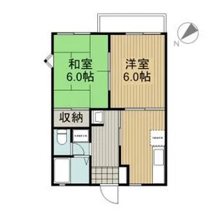 グロンソレイ【2階】の間取り