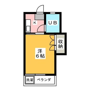 エスポワール碧山B棟【1階】の間取り