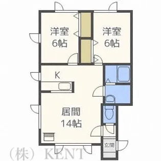グレース22【3階】の間取り