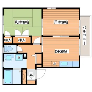 ビューラー【2階】の間取り