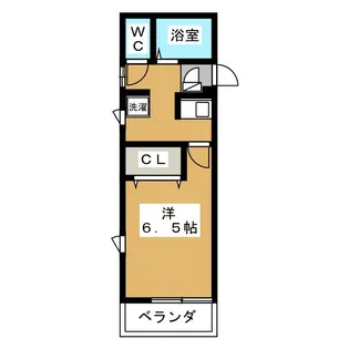 東京都中野区中央2【アパート】の間取り
