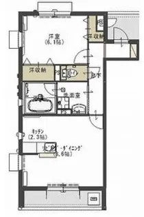M.グラード【2階】の間取り