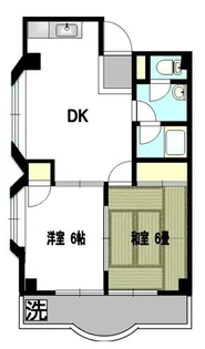 神奈川県横浜市港北区大倉山6【マンション】の間取り