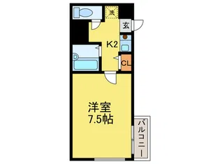 セントラルイマージュ【4階】の間取り