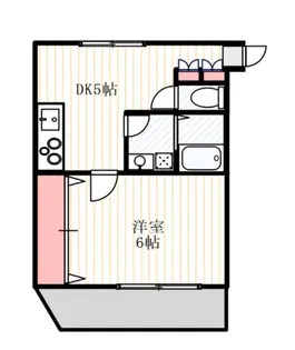 岩井ハイツ【3階】の間取り