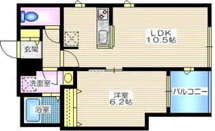 メゾン プラージュ【1階】の間取り
