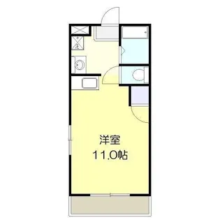 恒久マンションアイリ【6階】の間取り